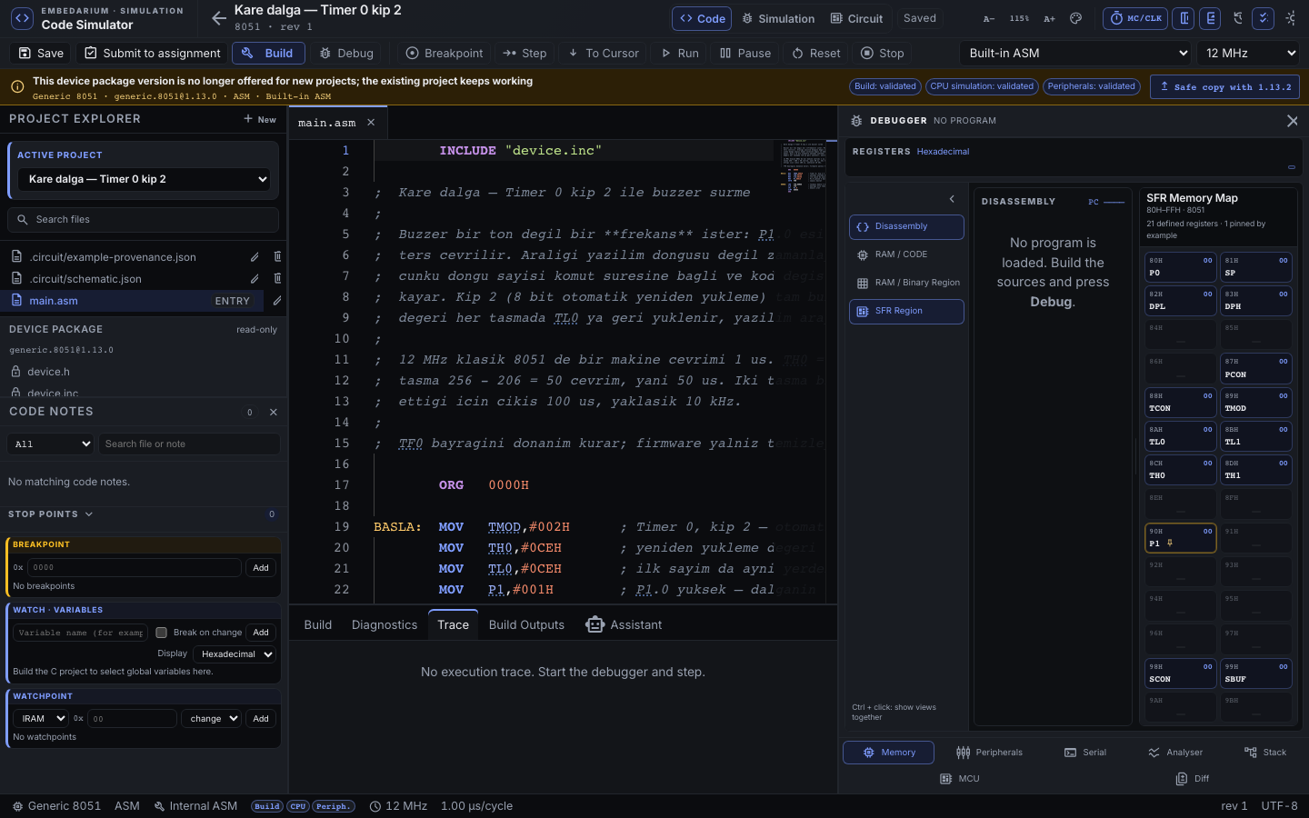 Embedarium Firmware IDE